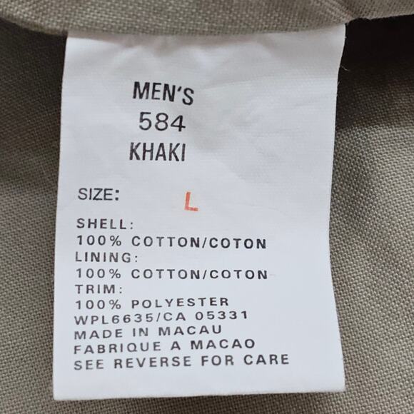 Vintage Woolrich John and Bros. Vest Mens Large Tan Fly Fishing Hunting Vented - Picture 11 of 16